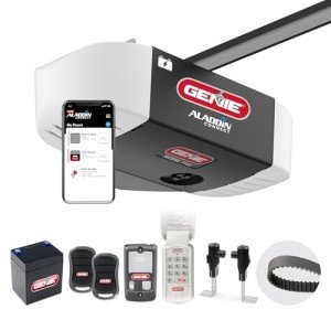 Smartphone-Controlled Genie StealthDrive Garage Door Opener