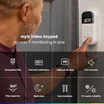 myQ Smart Garage Door Keypad with Camera