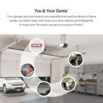 Smartphone-Controlled Genie StealthDrive Garage Door Opener