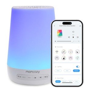 Momcozy Baby Sound Machine with Night Light
