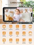Smart Video Baby Monitor with App & Night Vision