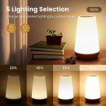 Dimmable Touch Night Light with RGB Colors