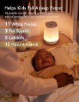 Momcozy Baby Sound Machine with Night Light