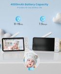 ieGeek 2.5K Split-Screen Baby Monitor with Cameras