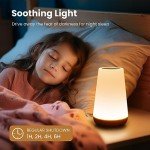 Dimmable Touch Night Light with RGB Colors