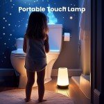 Dimmable Touch Night Light with RGB Colors