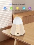 Vanzon Smart White Noise Machine with Night Light