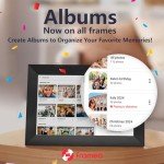 10.1" Smart WiFi Digital Photo Frame with 32GB Memory