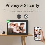 Jazeyeah 10.1 Inch WiFi Smart Photo Frame