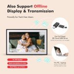 15.6" WiFi Digital Picture Frame with Touch Screen