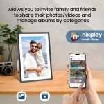Nixplay 10.1" WiFi Digital Picture Frame