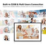 10.1 Inch WiFi Touch Screen Digital Photo Frame