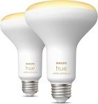 Philips Hue White Ambiance LED Smart Bulbs, 2-Pack
