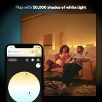Philips Hue White Ambiance LED Smart Bulbs, 2-Pack