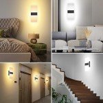 Dimmable LED Wall Sconces - 4 Color Set