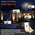 Smart Color-Changing LED Flood Lights (2 Pack)