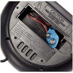 Compact Digital Alarm Clock with LED Display