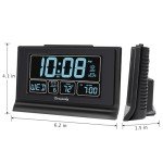 DreamSky Digital Alarm Clock with USB Port & Backup