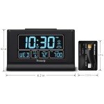 DreamSky Digital Alarm Clock with USB Port & Backup