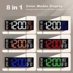 JALL 16" Digital Wall Clock with Countdown Timer