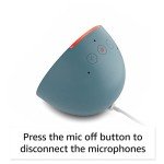 Amazon Echo Pop - Smallest Alexa Speaker, Lavender