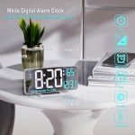 KOSUMOSU 6.7in LED Digital Alarm Clock