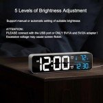 Smart Digital Clock with Temperature and Date Display