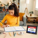 Digital Day & Date Clock for Seniors - 7 Inch