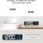 Smart Digital Clock with Temperature and Date Display