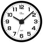 WallarGe Silent Night Light Digital Wall Clock