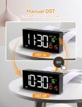 Digital Alarm Clock with Date, Temp & Snooze