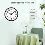 WallarGe Silent Night Light Digital Wall Clock