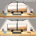 Micomlan LED Desk Lamp with Clamp for Home Office