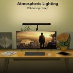 Micomlan LED Desk Lamp with Clamp for Home Office