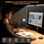 Eye-Caring Adjustable LED Desk Lamp with Clamp