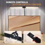 Smart LED Desk Lamp with Adjustable Clamp