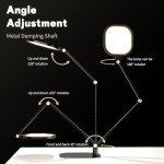 Dimmable LED Desk Lamp with Swing Arm Design