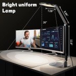 Dimmable LED Desk Lamp with Swing Arm Design