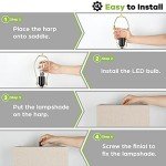 2-Pack Touch Control USB Table Lamps with Dimming