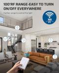 DEWENWILS Remote Control Light Socket Kit