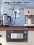 Govee 4-Pack Smart WiFi Bluetooth Dual Plugs