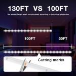 DAYBETTER 130ft LED Strip Lights with Remote