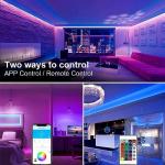 DAYBETTER 130ft LED Strip Lights with Remote