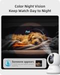 Blurams 2K Indoor Security Camera with 360° View
