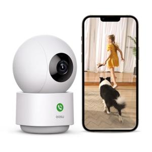 AOSU 2K Indoor Security Camera with Night Vision
