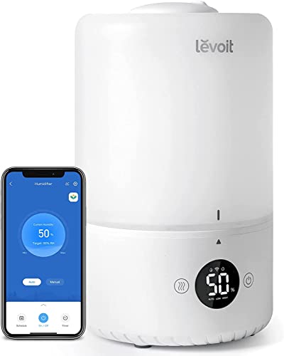 Smart Cool Mist Humidifier for Bedroom & Nursery