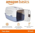 Amazon Basics Pet Travel Carrier with 2 Doors