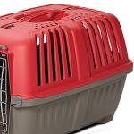MidWest Spree Hard-Sided Pet Travel Carrier, Red