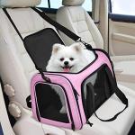 Henkelion Soft Pet Carrier for Small Pets - Pink
