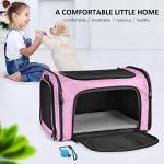Henkelion Soft Pet Carrier for Small Pets - Pink